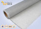0.77mm PU Coated Fire Curtains Fabric Expansion Joint Cloth / Fiberglass Fabric Roll