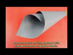 Ptfe-gecoate glasvezelstof Hoogtemperatuur glasvezelstofstof