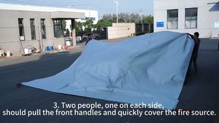 De eenvoudigste en meest gedetailleerde handleiding voor het gebruik van een autobranddeken