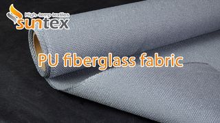 PU-gecoat glasvezelweefsel
