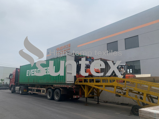 Thermal Insulation Silicone Rubber Coated Fiberglass Cloth Roll For Fireproof Blanket
