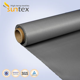 One side silicone fabric with thickness  around 1mm silicone coated fiberglass fabric