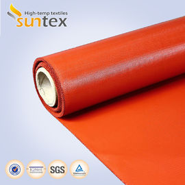 One side silicone fabric with thickness  around 1mm silicone coated fiberglass fabric