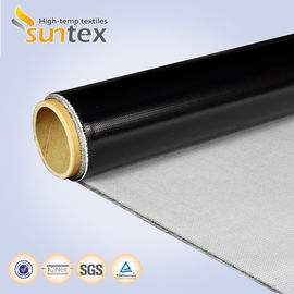 One side silicone fabric with thickness  around 1mm silicone coated fiberglass fabric
