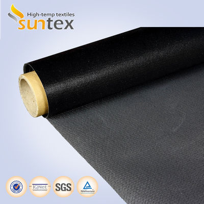 Flexible PTFE Coated Fiberglass Fabric Designed for High Temperature Protection and Electrical Insulation in Various Industrial Settings