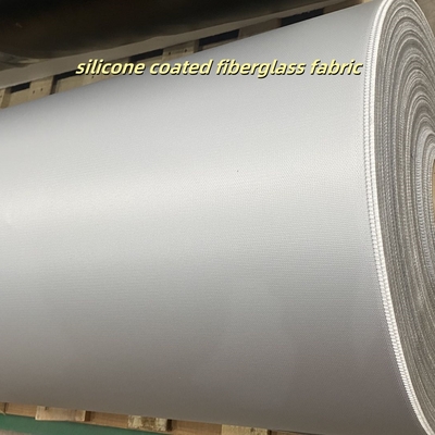 Silicone Coated Fiberglass Fabric Fireproof Heat Resistant Cloth