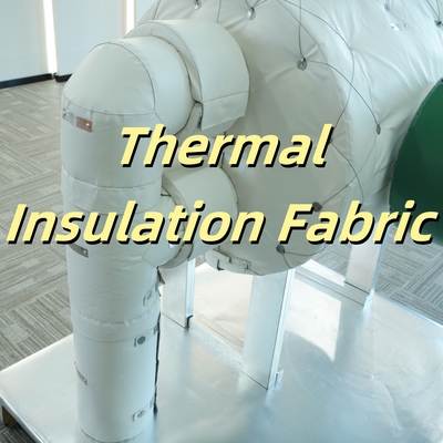 High-Temp Insulation Fabric 200-2000g/m² for Pipes & Reactors