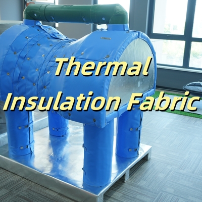 Thermal Insulation Fabric 200-2000g/m² for Pipes & Reactors -70C to 1000C