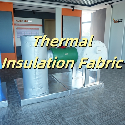 Thermal Insulation Fabric 200-2000g/m² for Pipes & Reactors -70C to 1000C