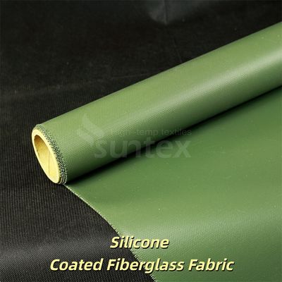 High Strength Waterproof High Insulation Silicone Coated Fiberglass Fabric for Industrial Applications