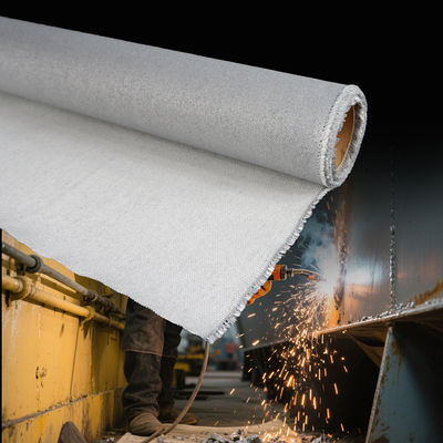 460 g/sqm 0.41 mm PU Coated Fiberglass Fabric with 1m to 1.55m Width for High Temperature Protection