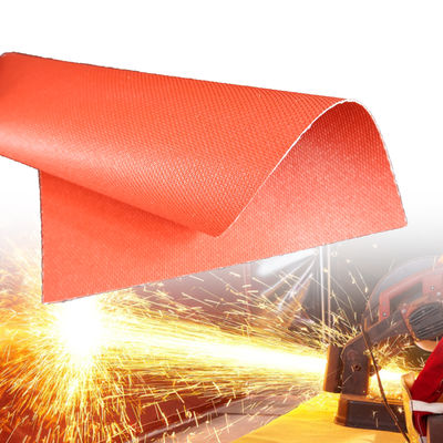 Alkali Free Silicone Coated Fiberglass Fabric with 1 / 1.2 / 1.5 meter Width and 50 m / 100 m Roll Length