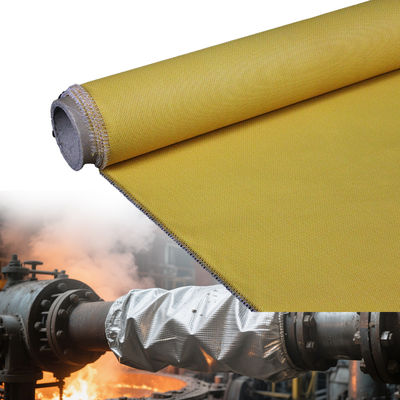 Double Sided Silicone Coated Fiberglass Fabric with 50 m / 100 m Roll Length and Alkali Free Properties for Thermal Insulation