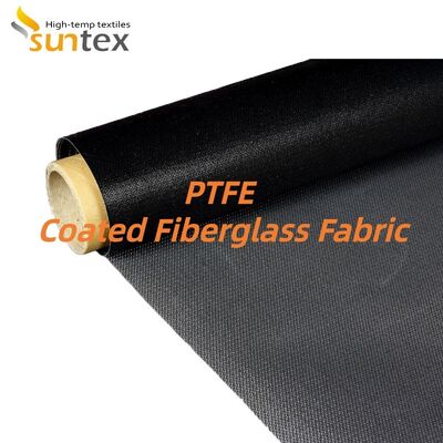 PTFE Coated Fiberglass Fabric with Excellent Fire Resistance, Chemical Durability and 550℃ Temperature Resistance for Thermal Insulation