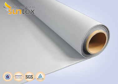 Fireproof Polyurethane PU Coated Fiberglass Fabric Fire Resistant Thermal Insulation