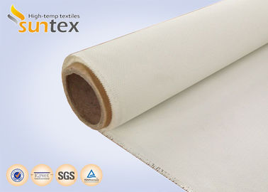 High Temperature PU Coated Fiberglass Fabric 0.41mm For Removable Insulation Pads