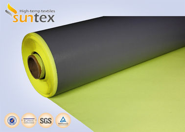 Turbine Blanket PTFE Coated Fiberglass Fabric Safety Apron 580g Coated Fiberglass Cloth Resuable