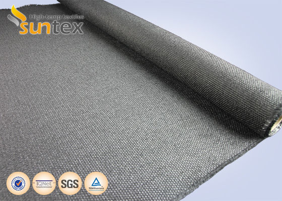 High Temperature Resistant High Silica Fiberglass Fabric Cloth Calcium Silicate Coated Fiberglass High Temperautre Fabric