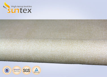 1.3mm Industrial Fire Blanket Roll Vermiculite Glassfiber Cloth 800 C Heat Resistant Fiberglass Welding Blanket Roll