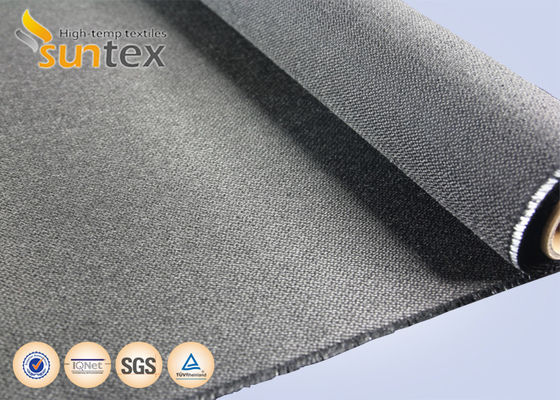 Acrylic Coated Fire Resistant Fiberglass Fabric with 550 Degree C Temperature Resistance for Welding Blankets Easy to Sew and Cut