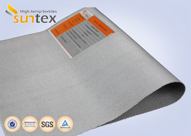 One side silicone fabric with thickness  around 1mm silicone coated fiberglass fabric