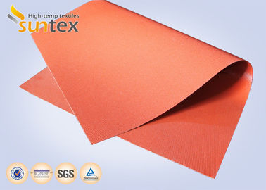 Durable Fire Protection Silicone Coated Fiberglass Fabric with High Temperature Resistance for Metalworking