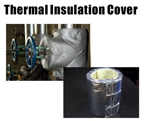 Double Sided Silicone Coated Fiberglass Insulation Fabric with 590 g/m2 Weight and 0.45 mm Thickness for Heat Insulation