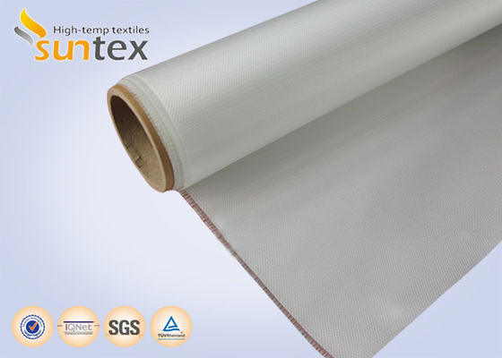 Acrylic Coated Fiberglass Fabric with 550 Degree C Temperature Resistance and Acrylic Weave-Set Finish for Easy Sewing and Cutting