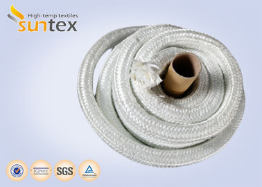 550C Heat Resistant Fiberglass Rope For Oven Door Seals Gasketing