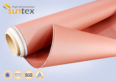 PU Coating Fire 7628 Fiberglass Fabric 6.5 OZ For Heat Resistant Curtains