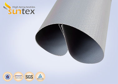 Heat Retardant Door PTFE Coated Fiberglass Fabric 610g Thermal Case E Glass Fiberglass