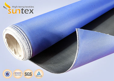 Fireproof Polyurethane PU Coated Fiberglass Fabric Fire Resistant Thermal Insulation