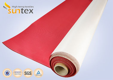 Good Abrasion Resistance PU Coated Fiberglass Fabric Flame Retardant Waterproof