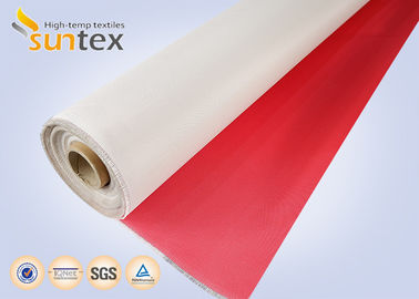PU Coated Welding Fabric Expansion Joint Cloth 13.5OZ For Duct Connect