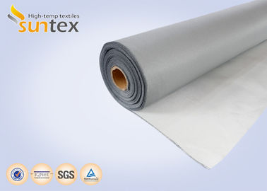 Insulation PU Coated Fiberglass Fabric Shade Curtain For Welding 0.4mm Fire Cloth