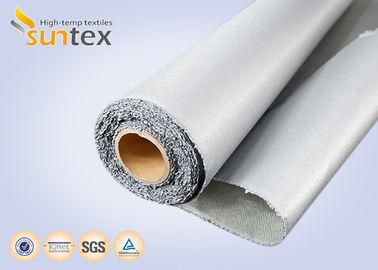 High Temperature Resistant PU Coated Fiberglass Fabric 0.7mm For Fireproof Blanket