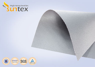 Flame Retardant Silicone Coated Fiberglass Fabric with Temperature Resistance -50C to 500C and Weight 400 g/sqm