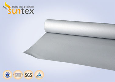0.7 Mm Thickness Fiberglass Welding Cloth Firestop Non Stick With Wire Inside