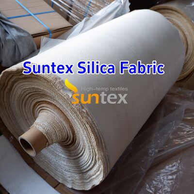 High Purity 1700°C Silica Fabric Industrial Fire Insulation Cloth