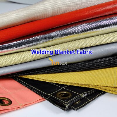 100% Fiberglass Welding Blanket Fire Blanket with 550°C Heat Resistance and Acrylic Coating