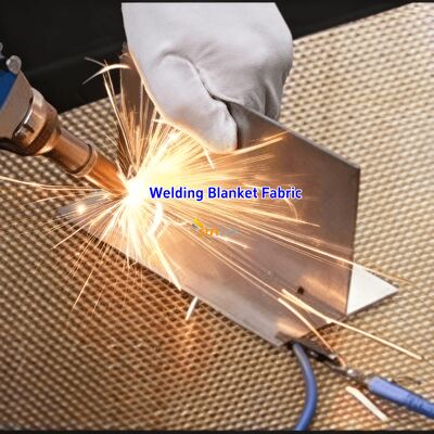 100% Fiberglass Welding Blanket Fireproof Blanket with 550°C Heat Resistance and Acrylic Coating