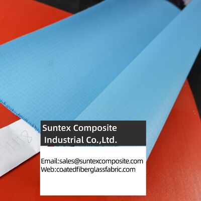 Silicone Rubber Coated Fiberglass Fabric with 4H Satin Weave, 0.1mm to 3mm Thickness, and -50°C to 550°C Temperature Resistance
