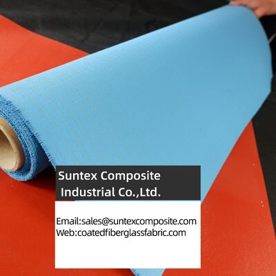 Thermal Insulation High Temperature Resistance Fireproof Silicone Coated Fiberglass Fabric for Industrial Use