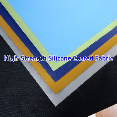 590 g/sqm 0.45 mm Thickness Silicone Coated Fiberglass Fabric for Thermal Insulation and Fire Barrier from -50℃ to 550℃