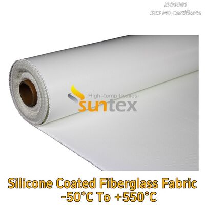 Fire Prevention Silicone Coated Fiberglass Fabric