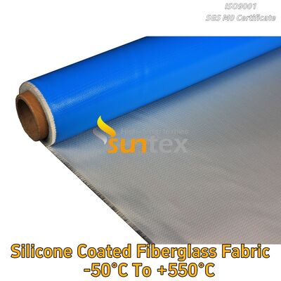 Heat Resistant E-Glass Fireproof Wholesale Double/Side Silicone Coated Fiberglass Cloth Fabric