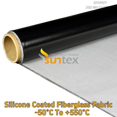 Colored Silicone Coating Fiberglass Cloth Silicon Coated With Fiberglass Fabric
