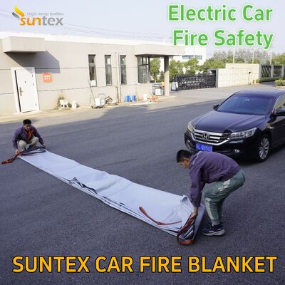  Bulk Discount CE Approved High Silica Fire Protection Garage Fire Safety Blanket EV Fire Blanket 