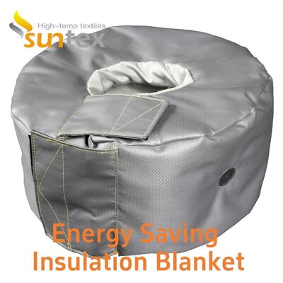 1000°C Temperature Resistant Thermal Insulation Fabric for Customizable Water and Oil Resistant Removable Insulation Jackets