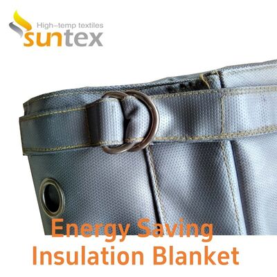 1000°C Temperature Resistant Thermal Insulation Fabric for Customizable Water and Oil Resistant Removable Insulation Jackets
